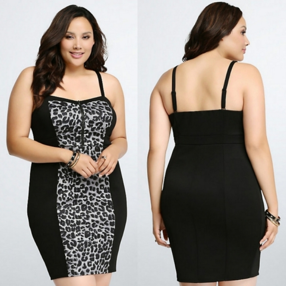 Torrid Leopard Mini Dress NWT 5XL
